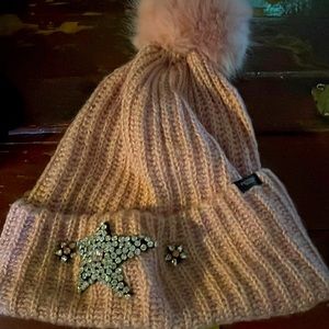 Victoria secret ladies new, pink winter beanie